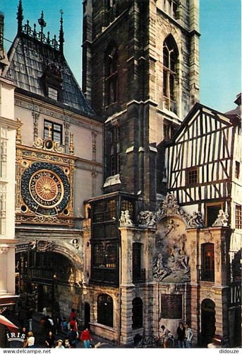 Carte postale rouen - carte,