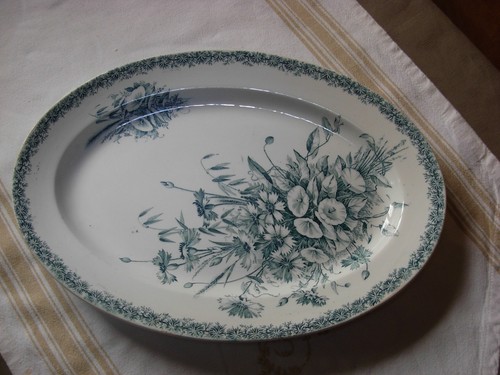 Beau plat ancien villeroy - beau,