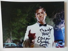 AUTOGRAPHE DE CRISPIN GLOVER (BTTF) SUR PHOTO 15x20cm - OBTENU EN PERSONNE