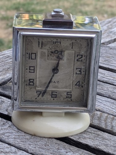 Ancien réveil 1930 art - , déco