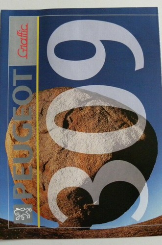 Brochure 309 graffic 1992 - 309, de