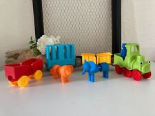 724⚜️ Jeu Aimant Jouet De Construction Magnétique Train Avec Animaux Smartmax