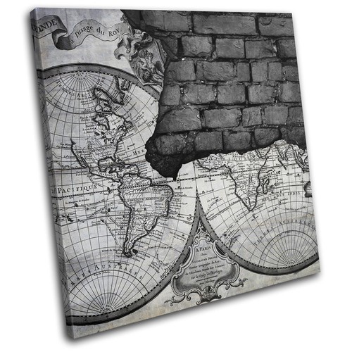 Industrial world map vintage - industrial,