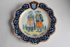 Assiette faïence Henriot