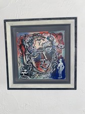 Jb Kabian Art Brut Art Outsider Toile 20x20