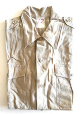 Chemisette militaire beige en coton °2