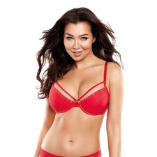 Soutien-gorge push-up rouge