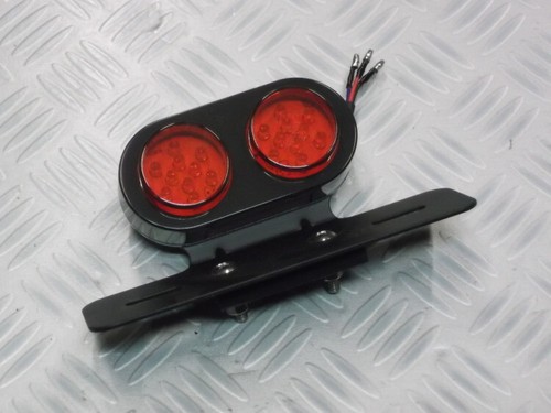 Feu rouge double leds - double, à