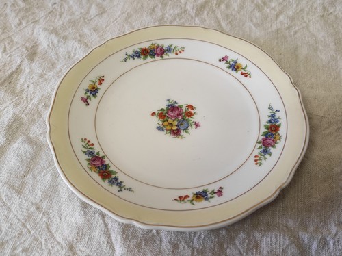 Ancienne assiette dessert - ancienne,