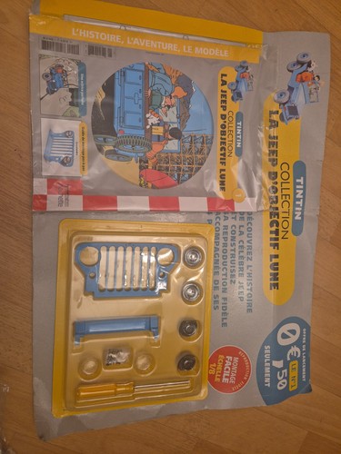Tintin jeep objectif - tintin, la