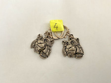 2 porte Clef tête Tigre Esso