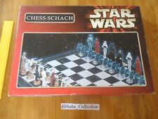 BOITE ** JEU D' ECHECS STAR WARS ** CHESS SCHACH VINTAGE échecs 1999