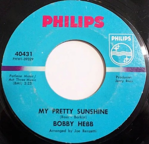 Bobby hebb ooh single 7 - hebb, la