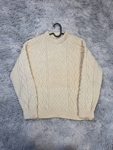 Pull aran wool - , vintage