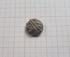 LEUQUES potin à la tête d'indien