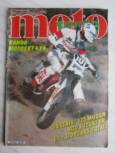 Moto verte 125 - n°,