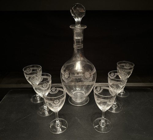 Carafe avec verres en - verres,
