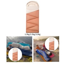 Sac de couchage de camping par temps froid pour adultes, à capuche, pour