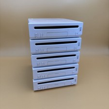 X 5 Console Nintendo Wii Blanche en loose RVL-101 EUR compatible gamecube testé