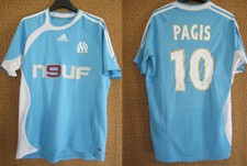 Maillot Olympique Marseille 2006 shirt Pagis #10 OM Neuf Telecom Vintage - S