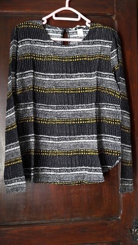 Belle blouse noir blanc - h&m,