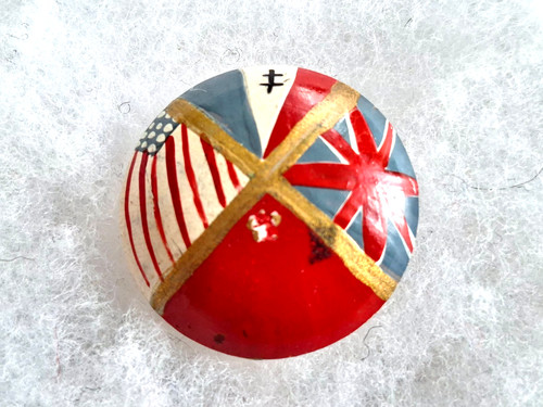 Insigne broche bois - un,