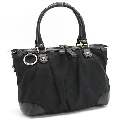 Sac main gucci canvas - main,