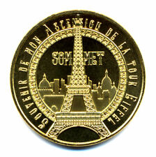 75007 Tour Eiffel 10, Souvenir de mon ascension, Sommet, 2025, Monnaie de Paris