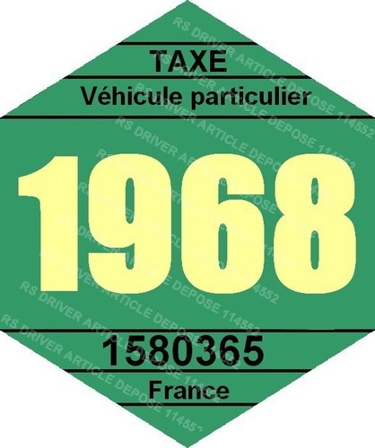 Vignette 1968 pour intérieur - vignette,