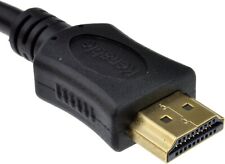 Câble HDMI  Haute Vitesse 1080p HD TV Blindé Cordon Noir 1m 3D 4K Speed Jeu DVD