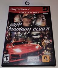 Sony PlayStation 2/PS2 - Midnight Club II - Greatest Hits - Bon État