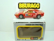 BURAGO - 1/24 - FARRARI GTO RALLY DE 1984 - N° 0192 - BOITE - ANCIEN -