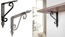 Console Coin D'Étagère Fixation pour Étagère Murale Regal Wand-Winkel Massif