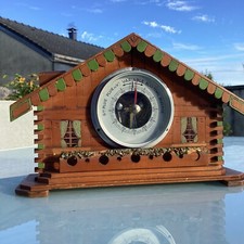 Chalet Baromètre En Bois