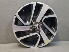 Jante alu noir chrome - Peugeot 108 - 4.5" x 15" ET35 - Thorren - B000908277 *