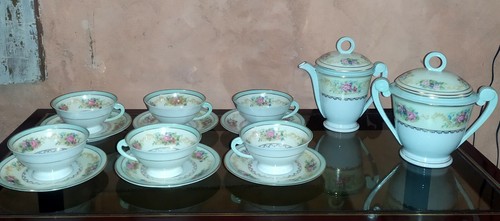 Service thé tasses - 6,