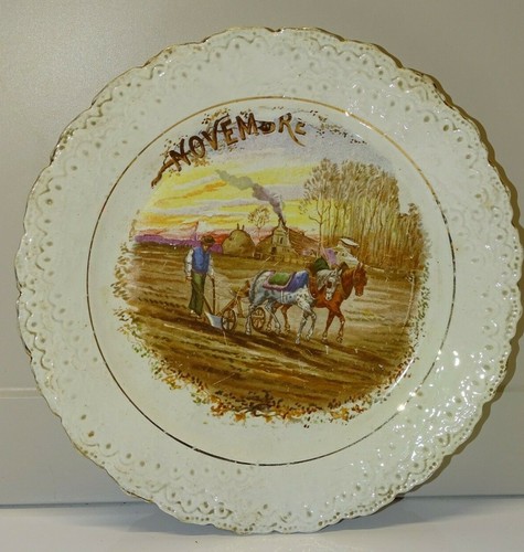 Ancienne assiette ceramique - -ancienne,