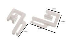 Tringle À Rideau Rail Glissière Crochets S'adapte À Swish Ruche Paquet De 500