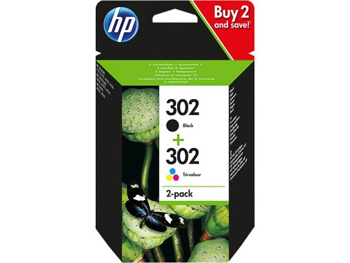 Pack cartouche noire - 2, hp