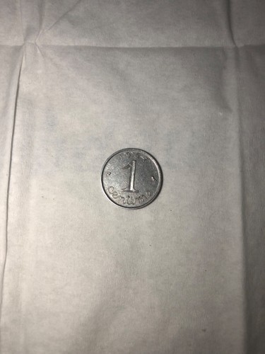 Pièce centime épi - de, 1