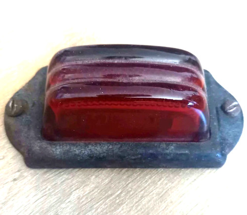 Feu arrière verre rouge - feu,