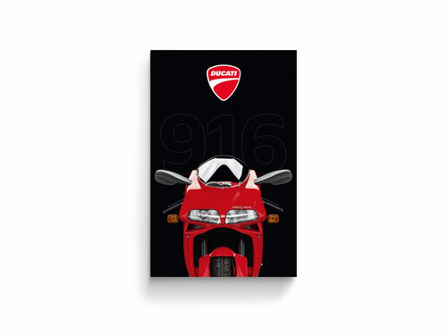 Ducati 916 retro - retro, superbike