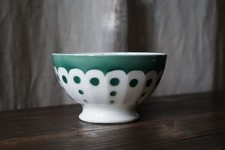 Bol ancien en faience blanche