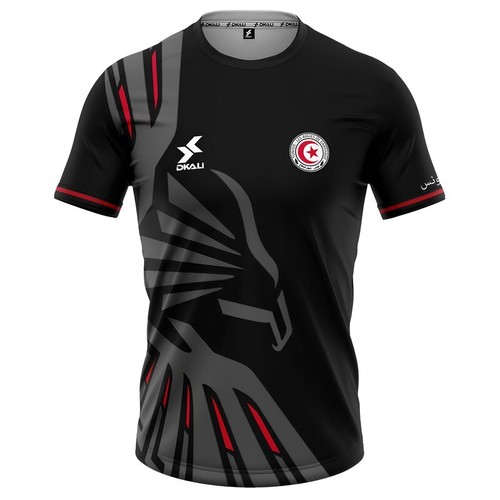 Maillot tunisie 2025 - tunisie, noir
