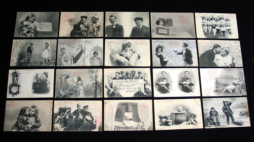 Cpa bergeret personnage - 20,