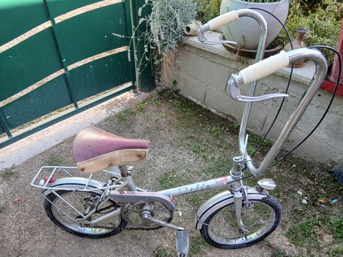 Vélo pliable argenté - , 1