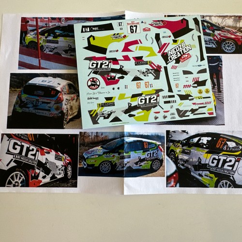 Decal ford fiesta n - 43, 67
