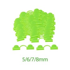 100 Pièces Serre Film Clips