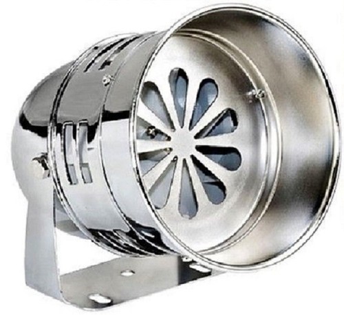 Sirène turbine chromée - à,