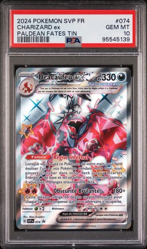 Carte pokémon dracaufeu - carte, ex